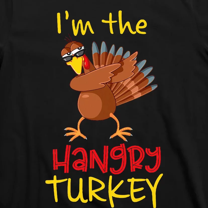 Hangry Turkey Matching Family Group Thanksgiving Party T-Shirt