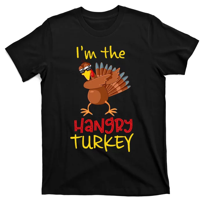 Hangry Turkey Matching Family Group Thanksgiving Party T-Shirt