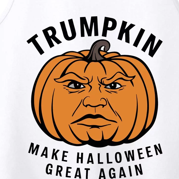 Halloween Trumpkin Make Halloween Great Again Performance Tank