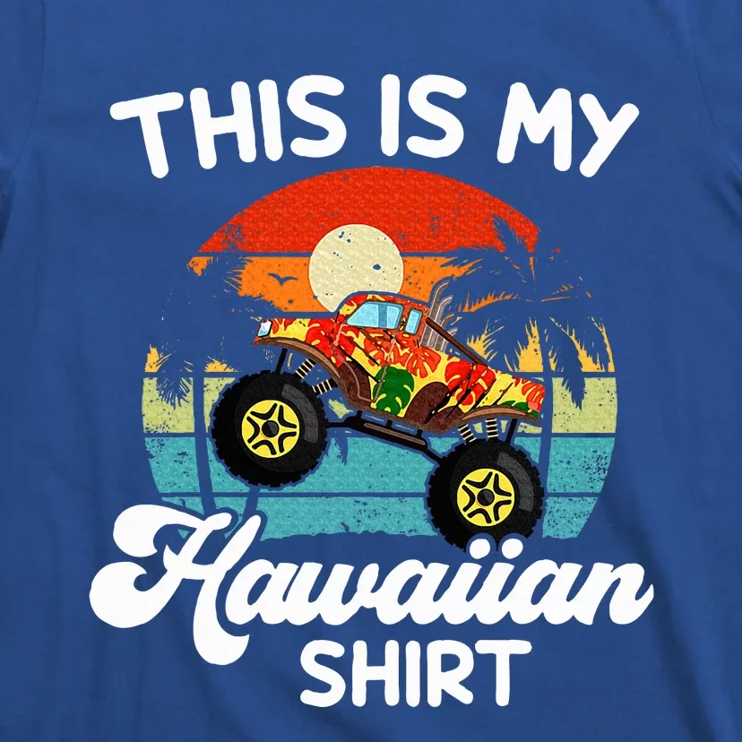 Hawaii This My Hawaiian Monster Truck T-Shirt