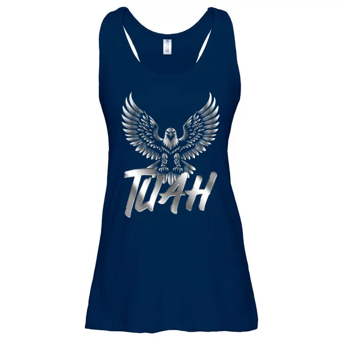 Hawk Tuah Metal Hawk Eagle Ladies Essential Flowy Tank