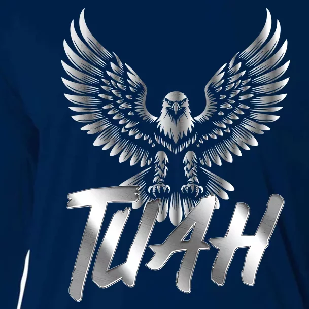 Hawk Tuah Metal Hawk Eagle Cooling Performance Long Sleeve Crew