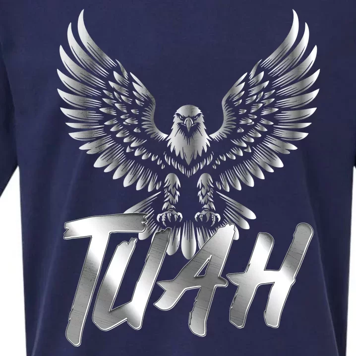 Hawk Tuah Metal Hawk Eagle Sueded Cloud Jersey T-Shirt