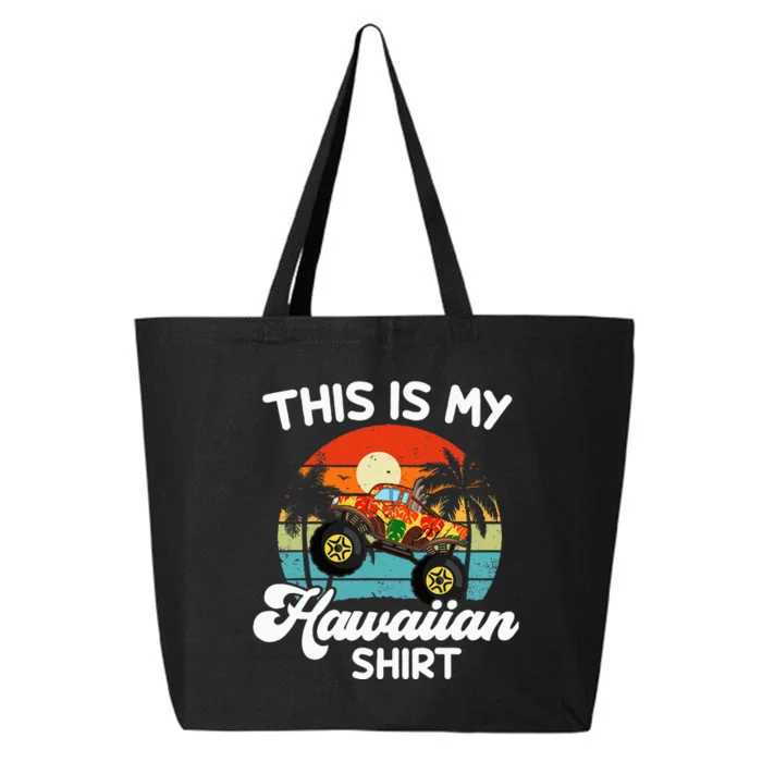 Hawaii This My Hawaiian Monster Truck 25L Jumbo Tote