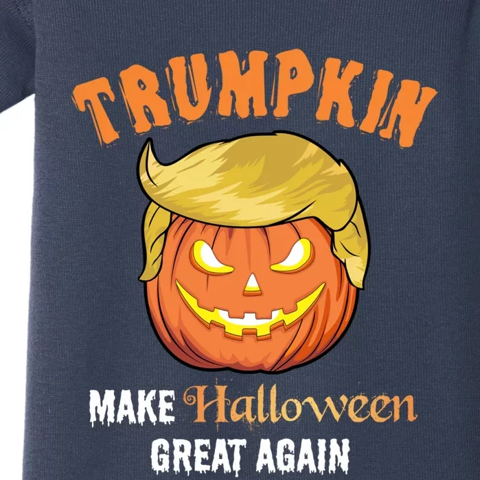 Halloween Trumpkin Make Halloween Great Again Baby Bodysuit