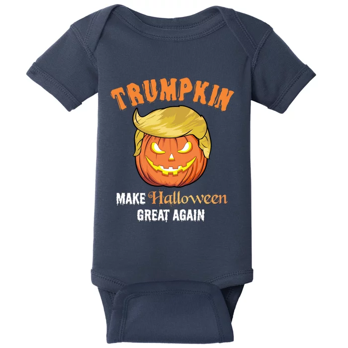 Halloween Trumpkin Make Halloween Great Again Baby Bodysuit