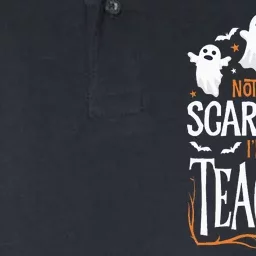 Halloween Teacher Nothing Scares Me Funny Teachers Softstyle Adult Sport Polo