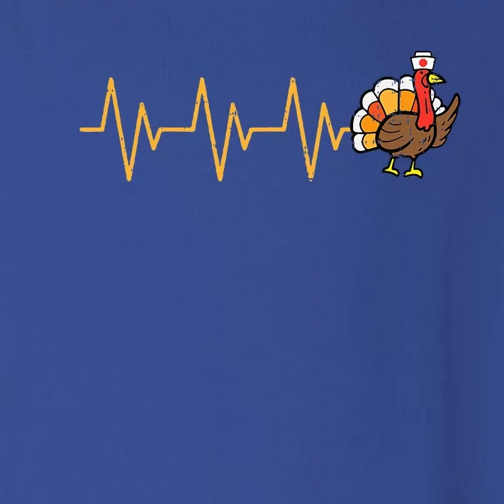 Heartbeat Turkey Nurse Thanksgiving Fall RN ICU ER Toddler Long Sleeve Shirt