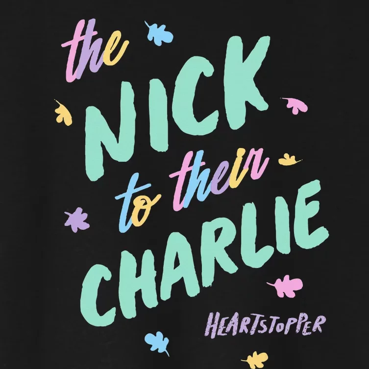 H.E.A.R.T.S.T.O.P.P.E.R The Nick To Their Charlie Women's Crop Top Tee