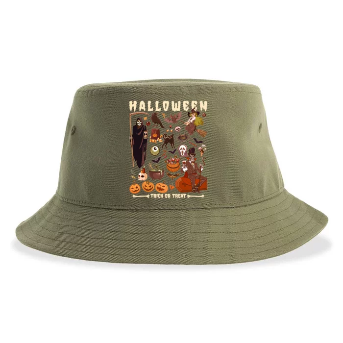 Halloween Trick Or Treat Sustainable Bucket Hat