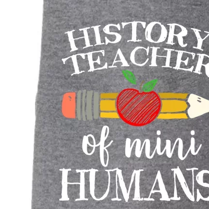 History Teacher Of Mini Hu Team Funny Gift Doggie 3-End Fleece Hoodie