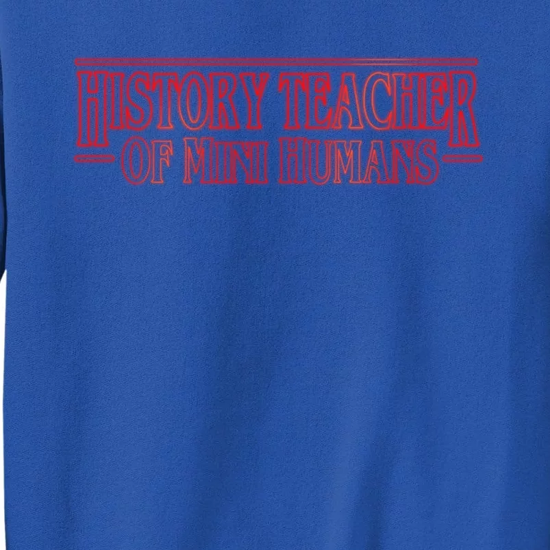 History Teacher Of Mini Hu Team Funny Gift Sweatshirt