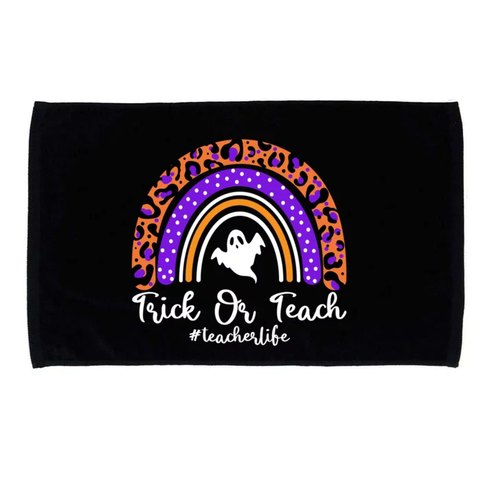 Halloween Trick Or Teach #Teacher Life Microfiber Hand Towel