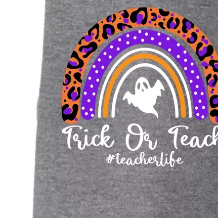 Halloween Trick Or Teach #Teacher Life Doggie 3-End Fleece Hoodie