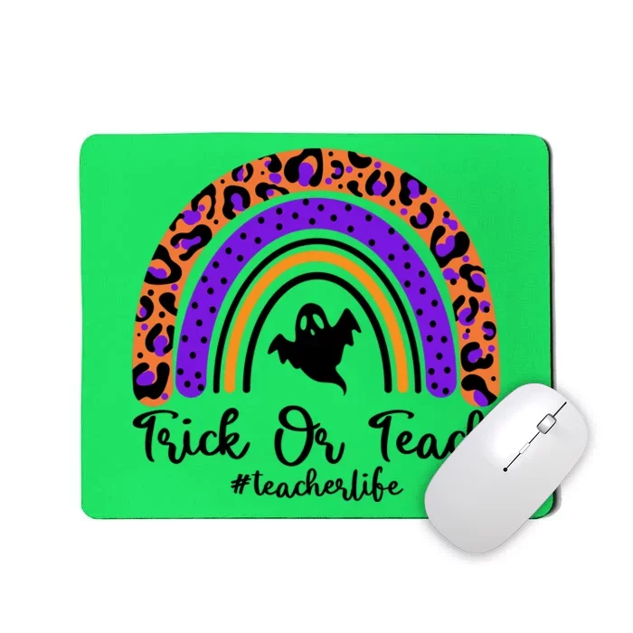 Halloween Trick Or Teach #Teacher Life Mousepad