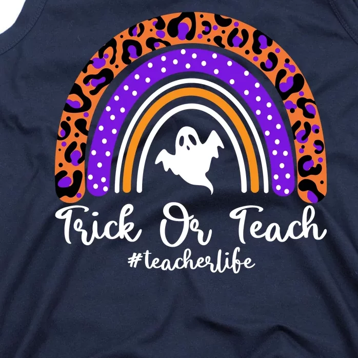 Halloween Trick Or Teach #Teacher Life Tank Top