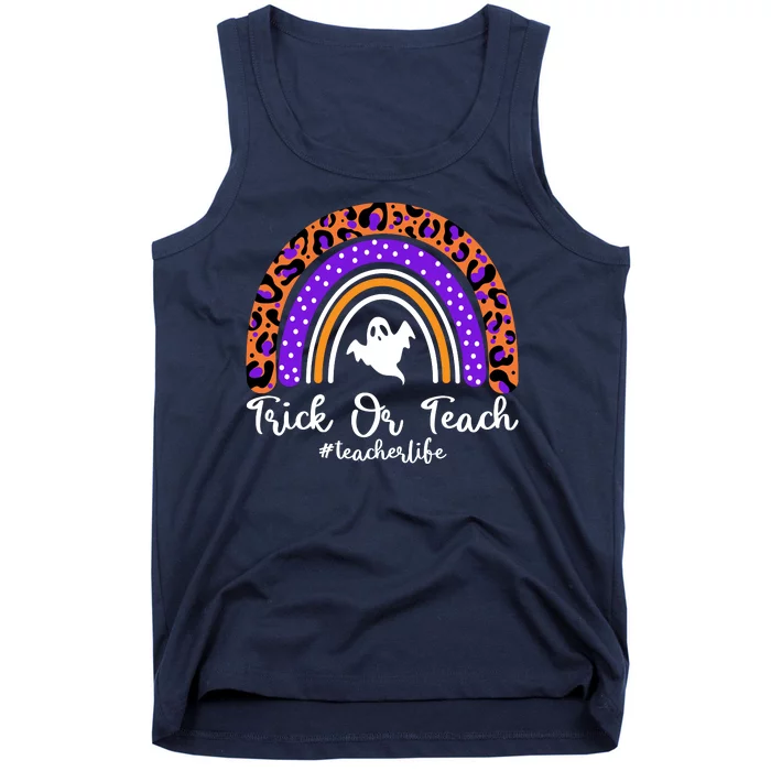 Halloween Trick Or Teach #Teacher Life Tank Top