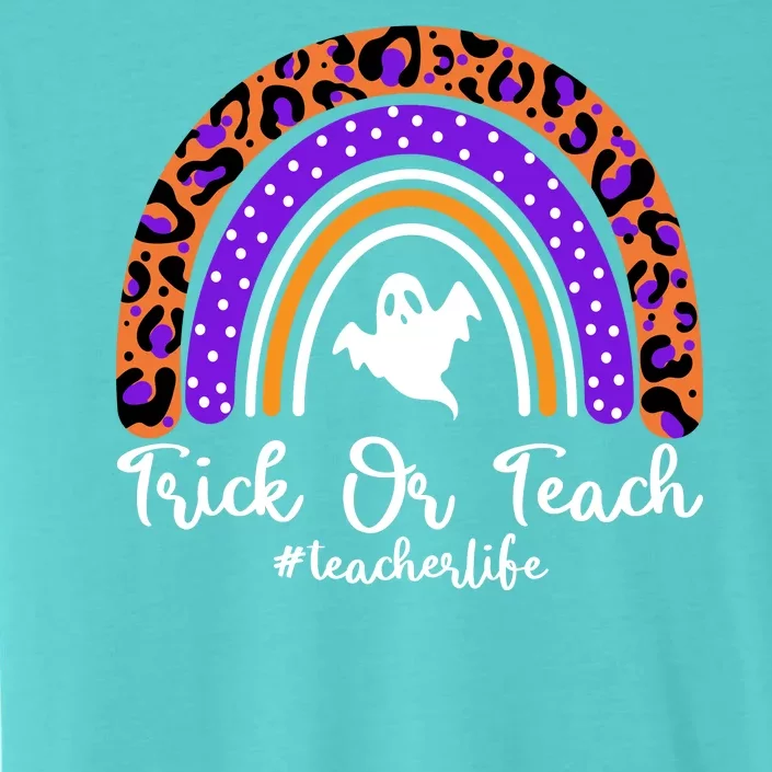 Halloween Trick Or Teach #Teacher Life ChromaSoft Performance T-Shirt