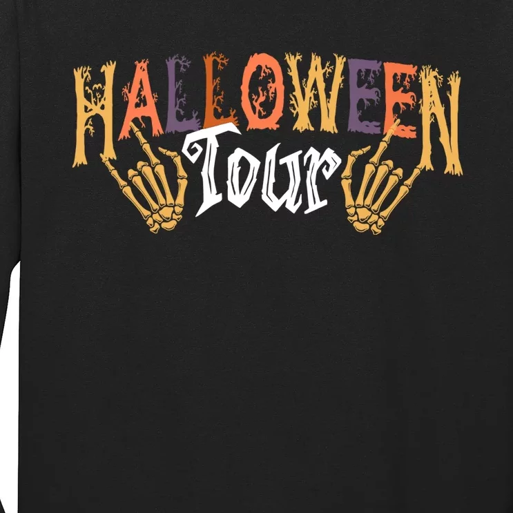 Halloween Tour Official Front And Back Front & Back Long Sleeve Shirt