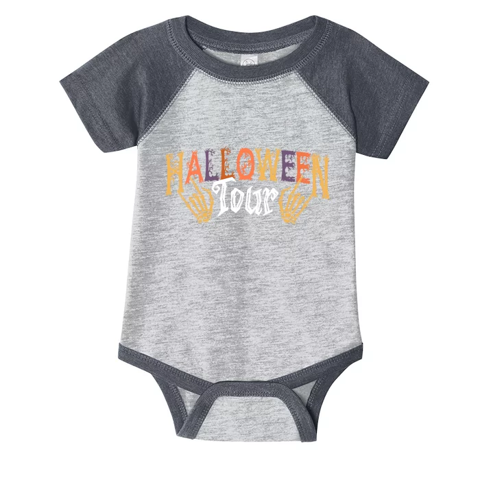 Halloween Tour Official Front And Back Front & Back Infant Baby Jersey Bodysuit