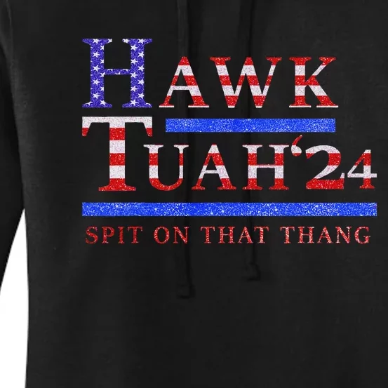 Hawk Tush Political Parody 2024 Women's Pullover Hoodie