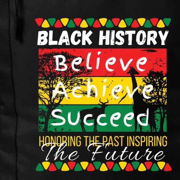 Honoring The Past Inspiring The Future Black History Month Daily Commute Backpack