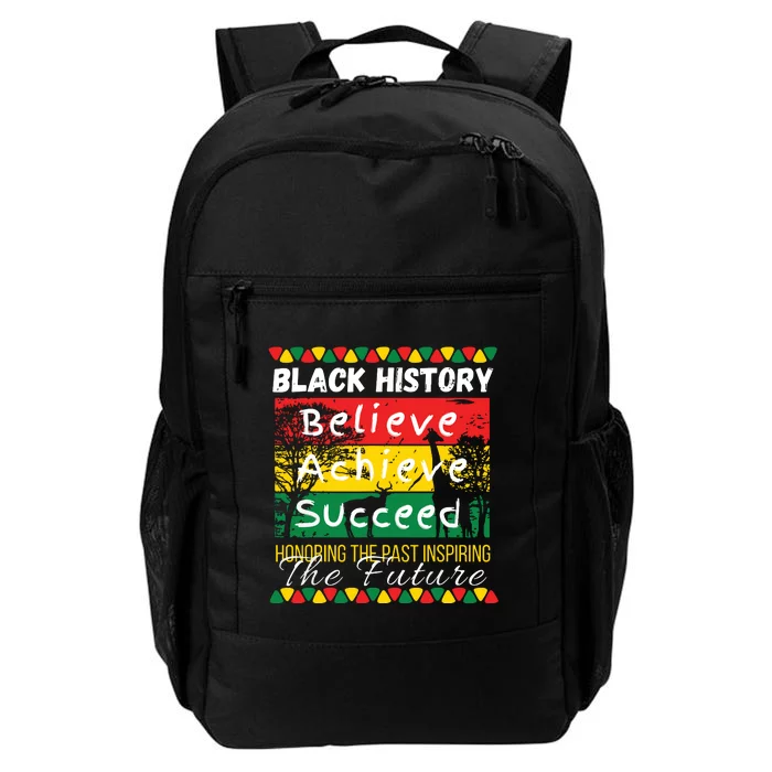 Honoring The Past Inspiring The Future Black History Month Daily Commute Backpack