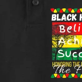 Honoring The Past Inspiring The Future Black History Month Dry Zone Grid Performance Polo