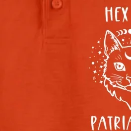 Hex The Patriarchy Feminism And Feminist Witch Moon Phase Gift Dry Zone Grid Performance Polo