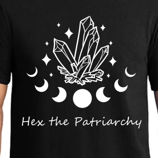 Hex The Patriarchy Feminism Witch Witchcraft Pagan Bruja Gift Pajama Set