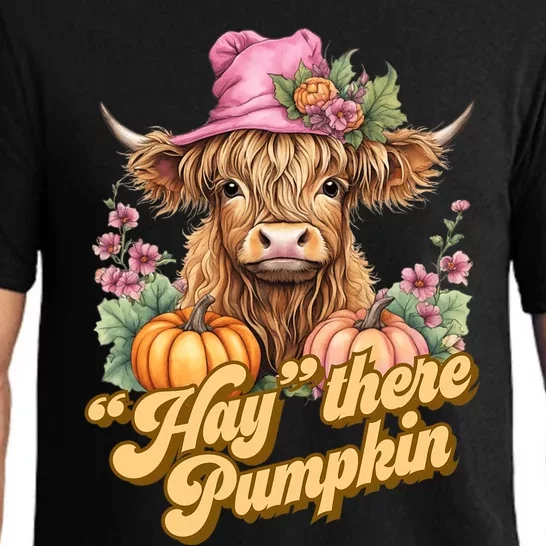 Hay there Pumpkin Coo for Cow Lovers Pajama Set