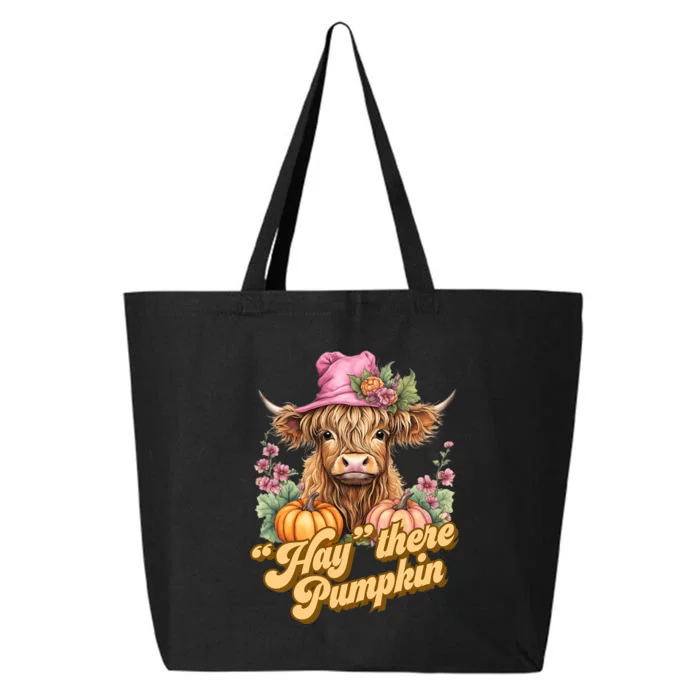 Hay there Pumpkin Coo for Cow Lovers 25L Jumbo Tote