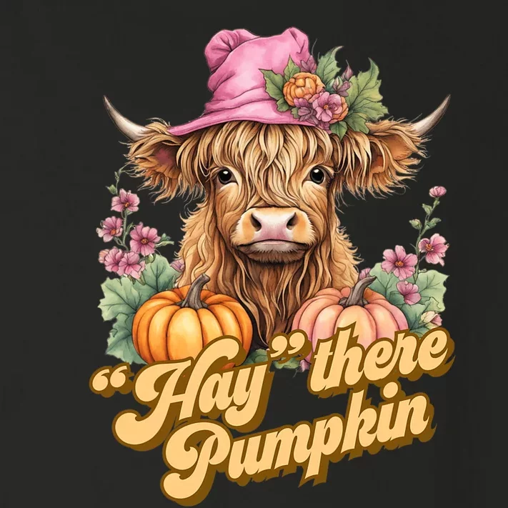 Hay there Pumpkin Coo for Cow Lovers Toddler Long Sleeve Shirt