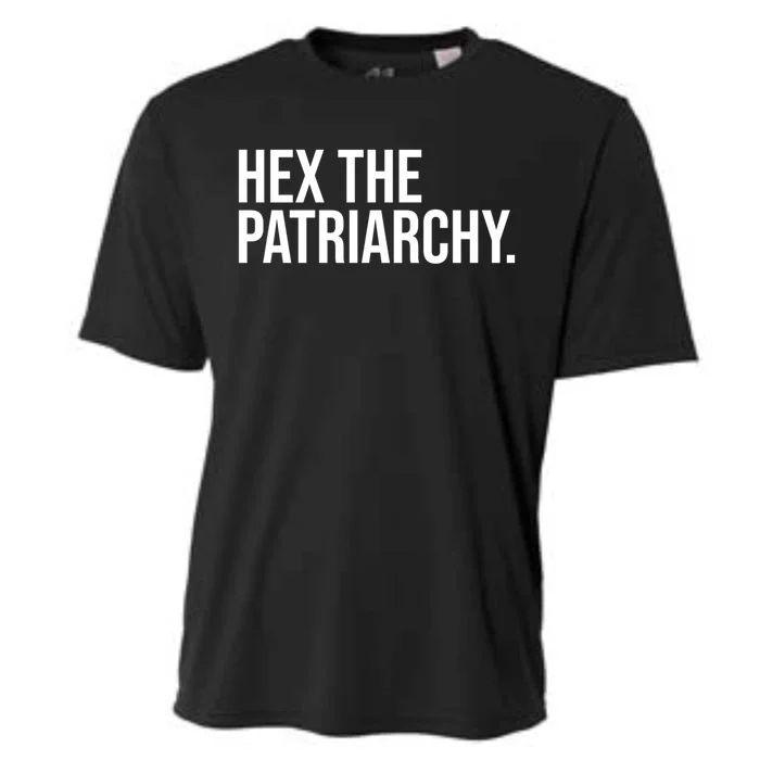 Hex The Patriarchy Funny Witch Witchcraft Coven Feminism Cute Gift Cooling Performance Crew T-Shirt