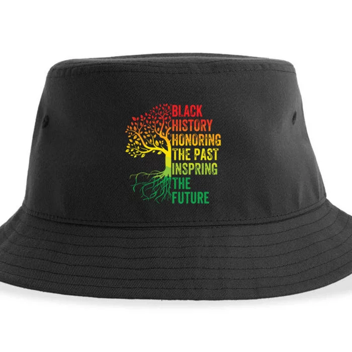 Honoring The Past Inspiring The Future Black History Month Sustainable Bucket Hat