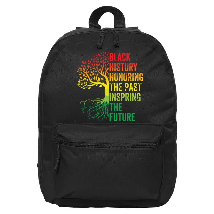 Honoring The Past Inspiring The Future Black History Month 16 in Basic Backpack