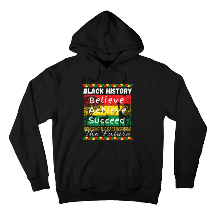 Honoring The Past Inspiring The Future Black History Month Hoodie