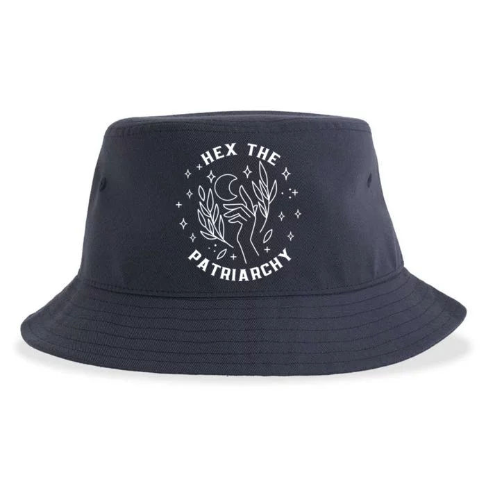 Hex The Patriarchy Shirt Feminist Witch Sustainable Bucket Hat