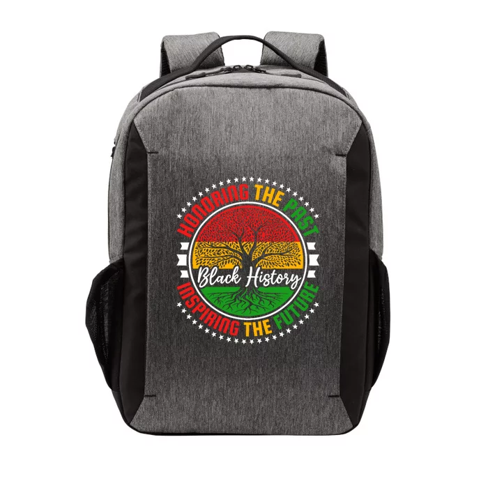 Honoring The Past Inspiring The Future Black History Month Vector Backpack