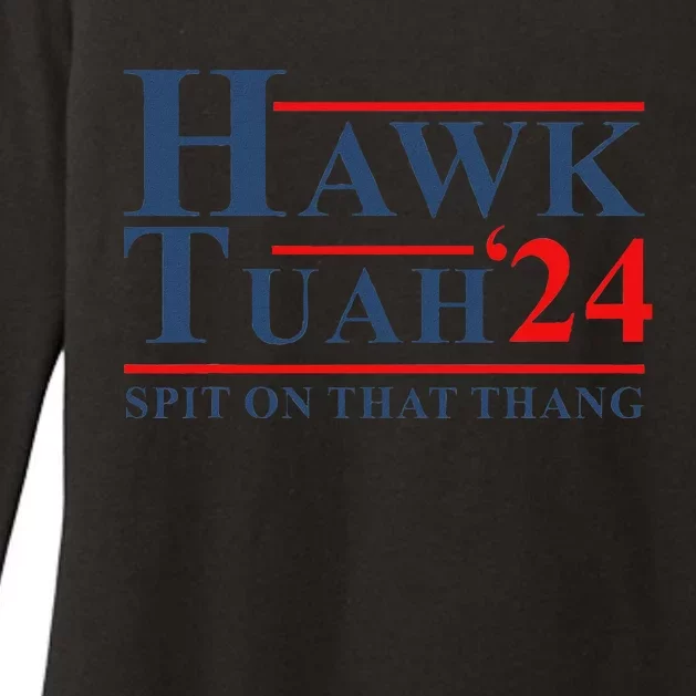 Hawk Tush Parody Funny Saying Womens CVC Long Sleeve Shirt