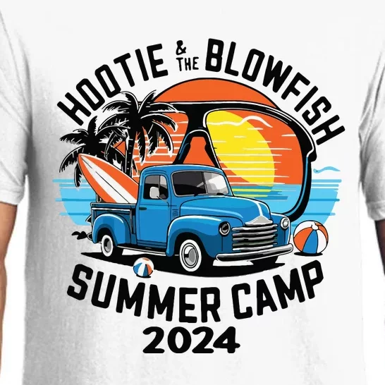 Hootie The Puffer Fish Summer 2024 Camping Adventure Pajama Set