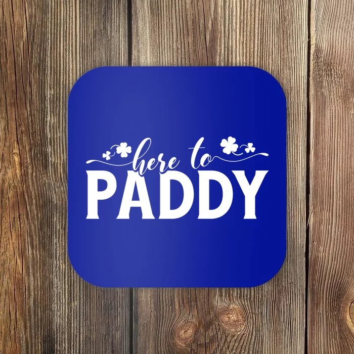 Here To Paddy St Patrick Day Gift Coaster