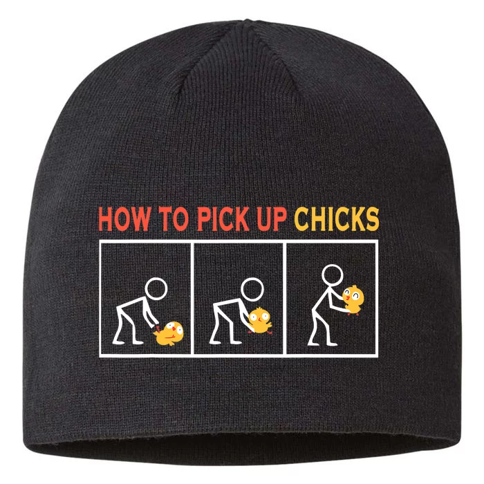 How To Pick Up Chicks Cute Pick Chicks 8 1/2in Sustainable Knit Beanie