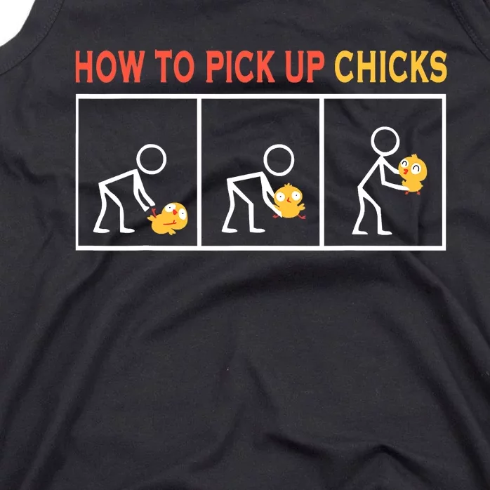 How To Pick Up Chicks Cute Pick Chicks Tank Top