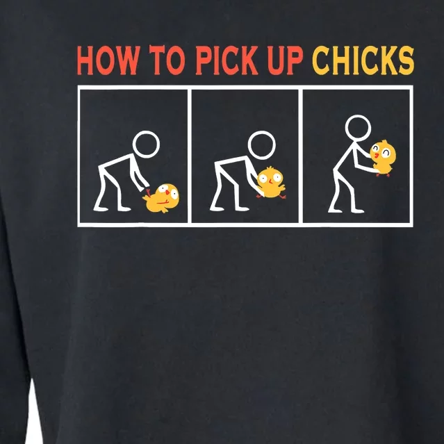 How To Pick Up Chicks Cute Pick Chicks Cropped Pullover Crew