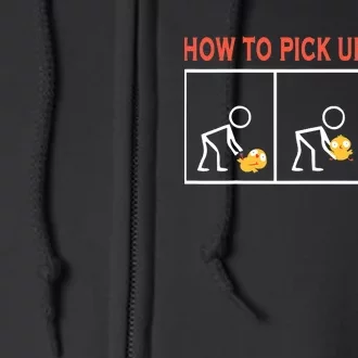 How To Pick Up Chicks Cute Pick Chicks Full Zip Hoodie