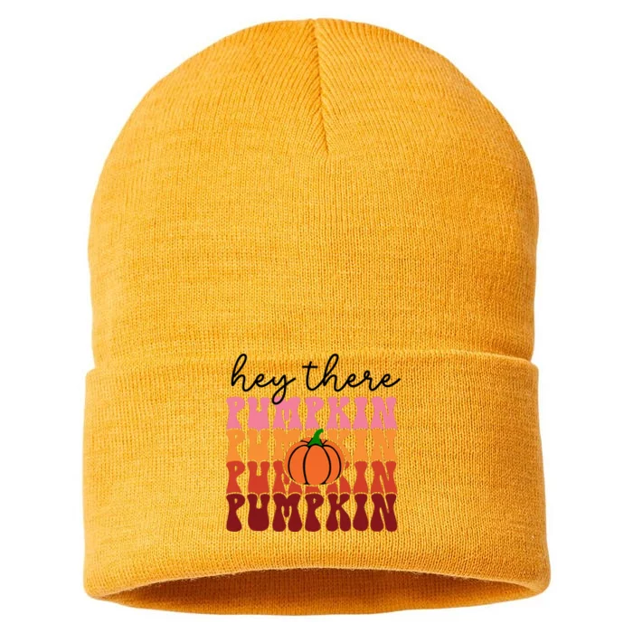 Hey There Pumpkin Sustainable Knit Beanie