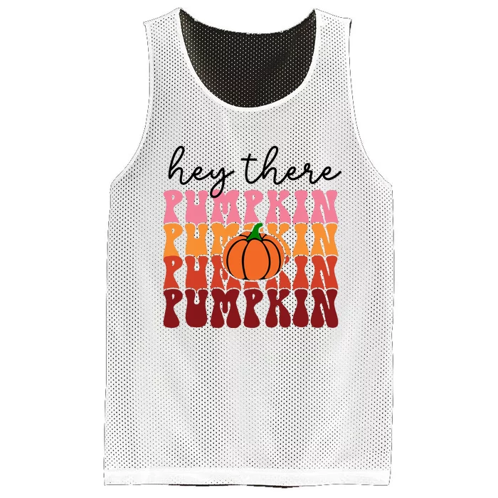 Hey There Pumpkin Mesh Reversible Basketball Jersey Tank