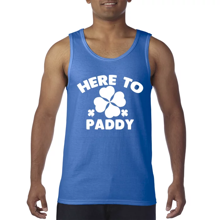 Here To Paddy St Patrick's Day Celebration Tee Gift Tank Top