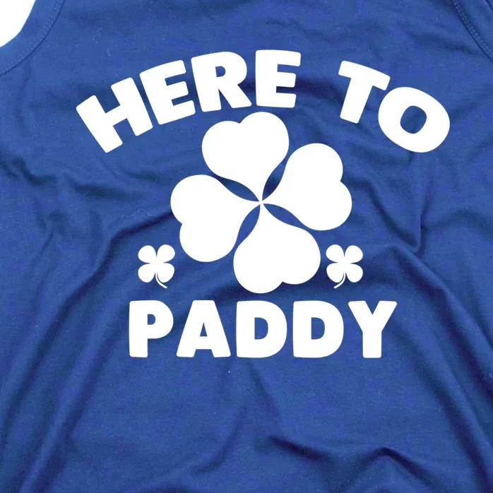 Here To Paddy St Patrick's Day Celebration Tee Gift Tank Top